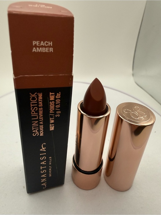 Anastasia Beverly Hills Other - Anastasia Beverly Hills Satin Lipstick — Peach Amber Brown
